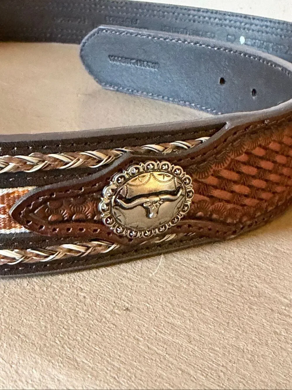 NWOT Cody James western leather belt